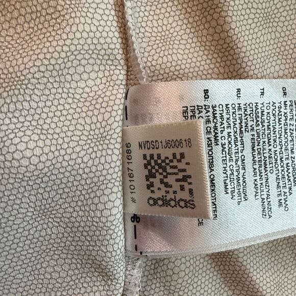 Adidas Marathon 10 Climaproof Running Jacket Burgundy Pink White Size M - Picture 16 of 16